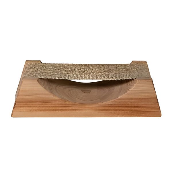 Prosaunas Alder Ergo-Headrest Wood Sauna Headrest w/Cloth Neck Support