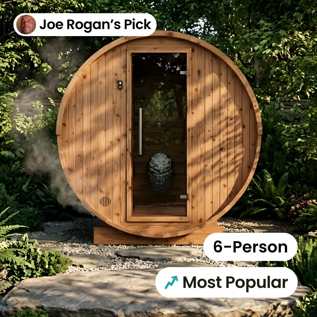 Salus Saunas Horizon 6-Person Barrel Sauna